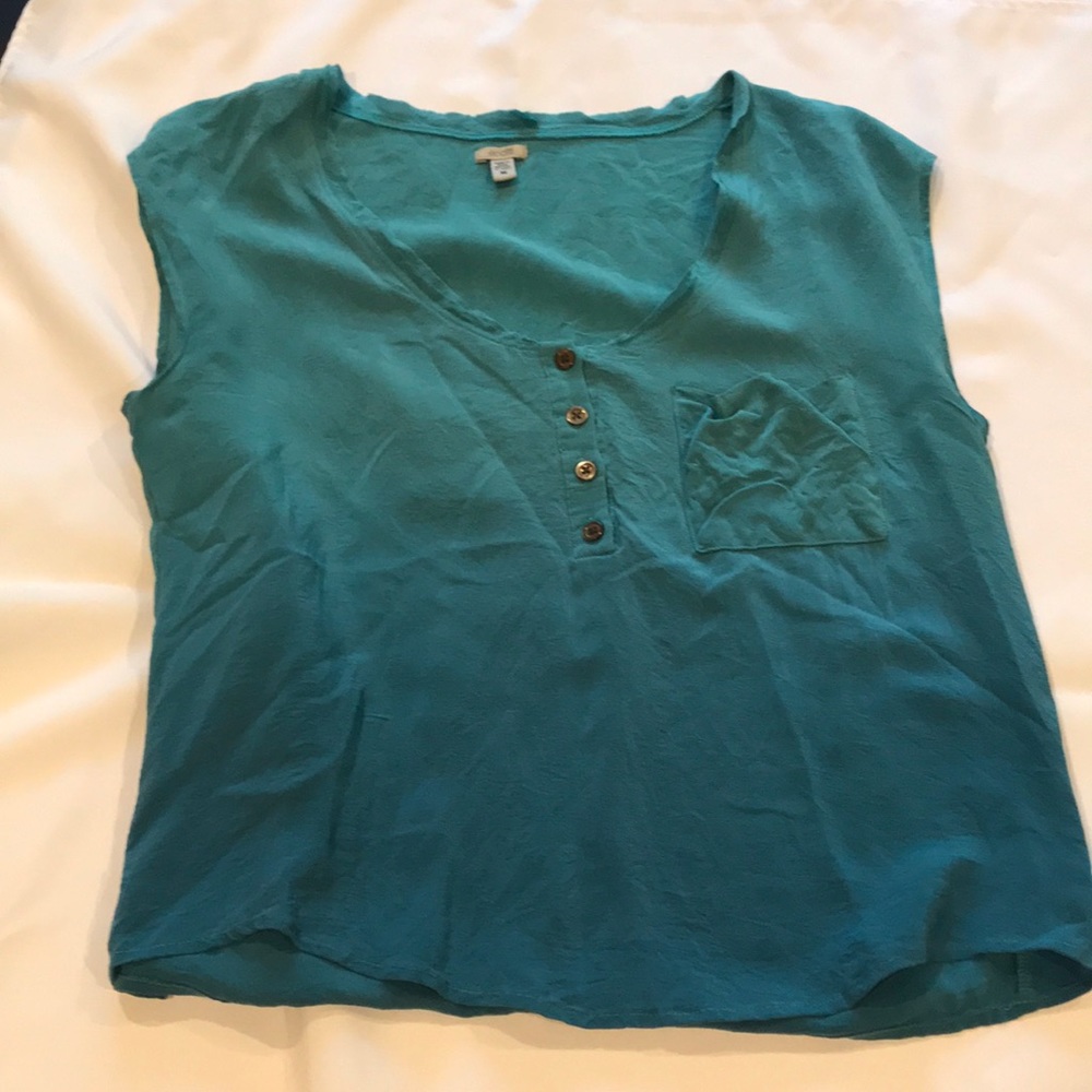 Ecote teal blouse!